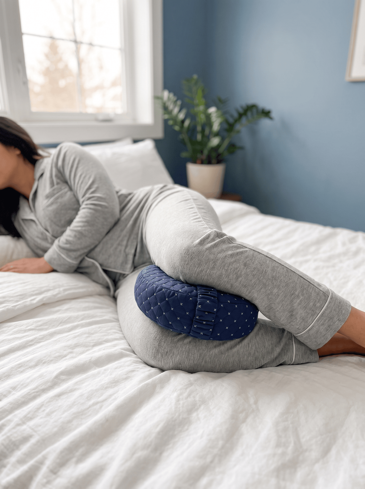 Slumra Benkudde – Ergonomiskt stöd för sidosovare